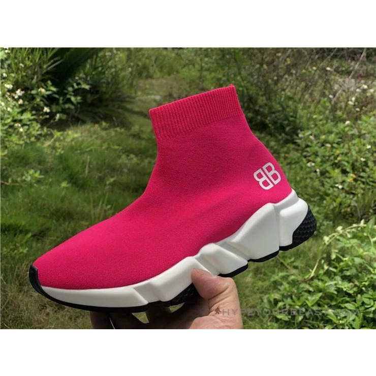 Ba*len*cia*ga bcg sock sneakers pink