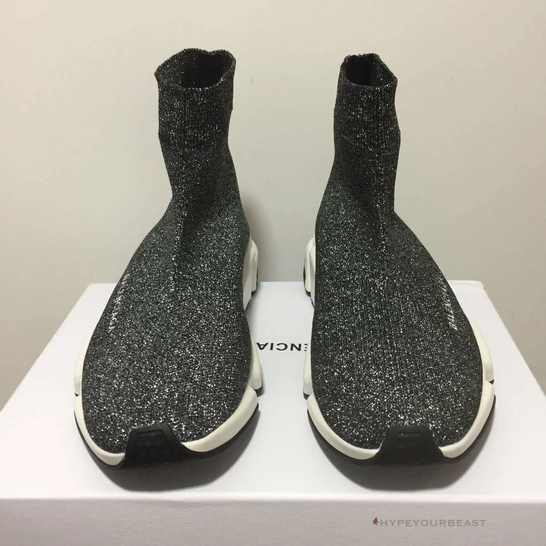 Ba*len*cia*ga bcg sock sneakers grey white black