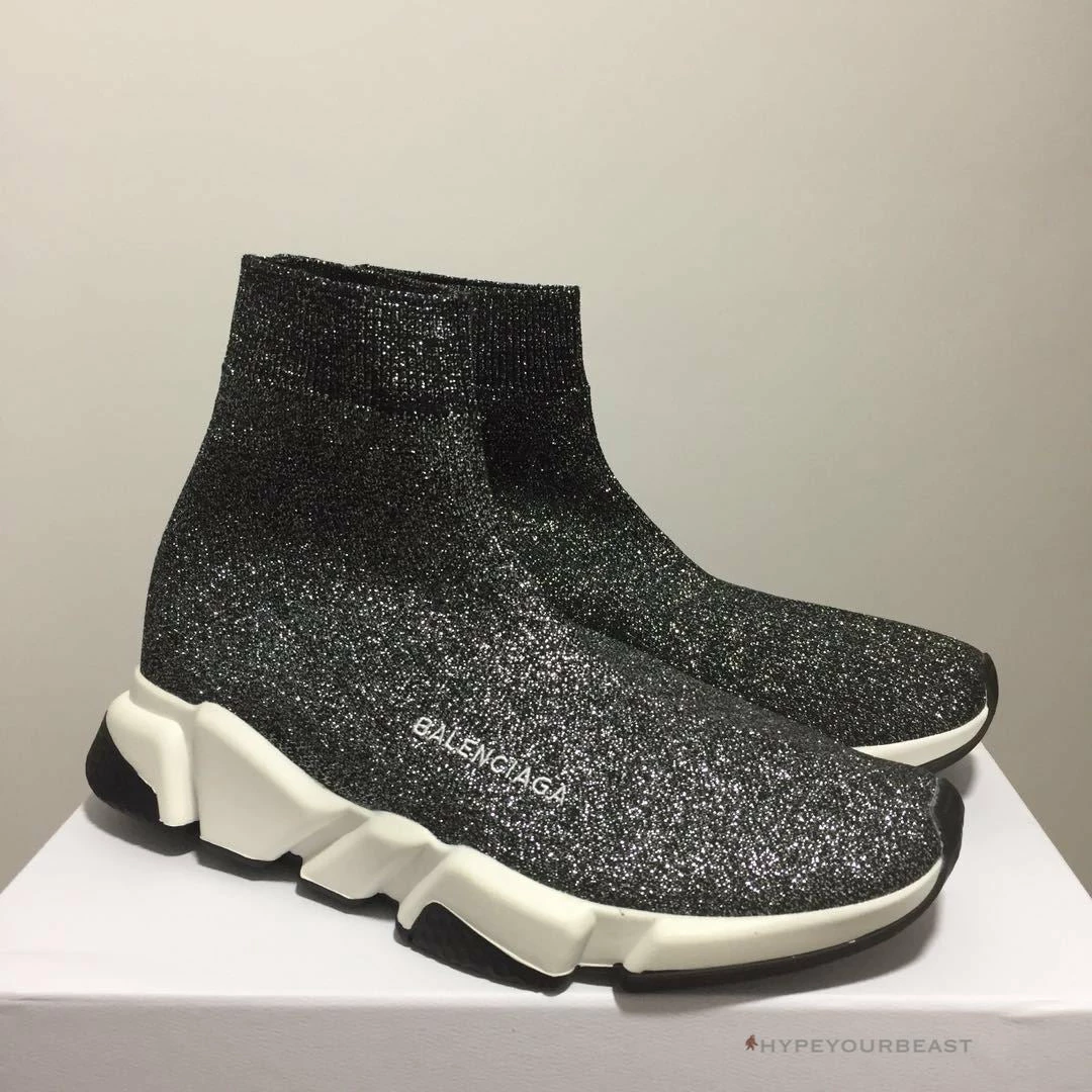Ba*len*cia*ga bcg sock sneakers grey white black