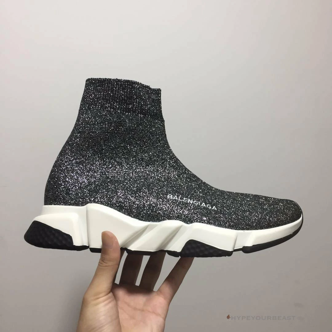Ba*len*cia*ga bcg sock sneakers grey white black