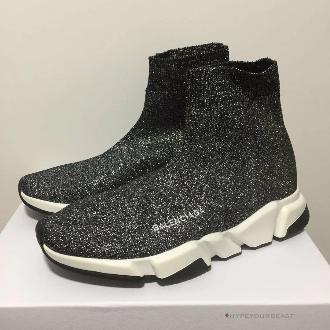 Ba*len*cia*ga bcg sock sneakers grey white black