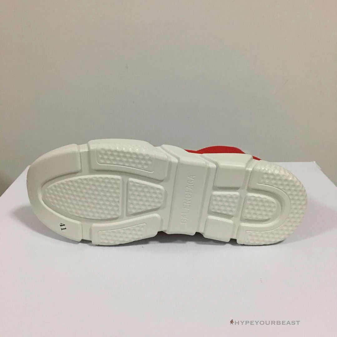 Ba*len*cia*ga bcg sock sneakers red
