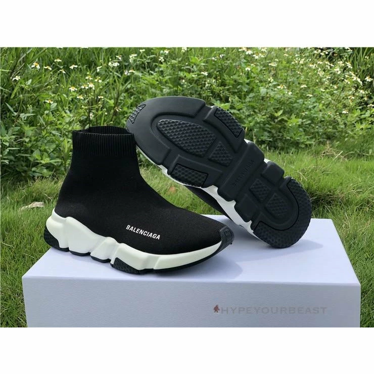 Ba*len*cia*ga bcg sock sneakers black white 2018