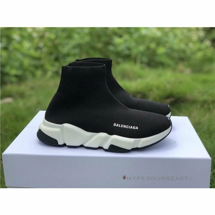 Ba*len*cia*ga bcg sock sneakers black white 2018