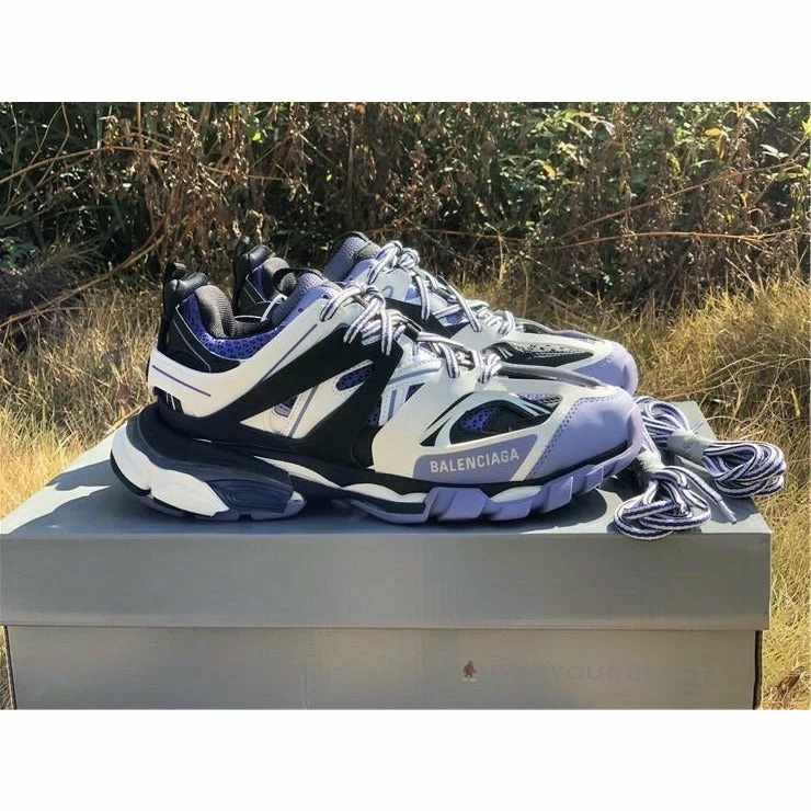 Ba*len*cia*ga bcg track sneakers 3.0 purple