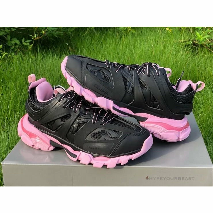 bcg track sneakers 3.0 black / pink Ba*len*cia*ga track
