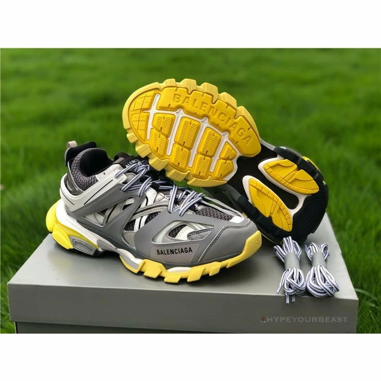 BCG Track Sneakers 3.0 Grey / Yellow