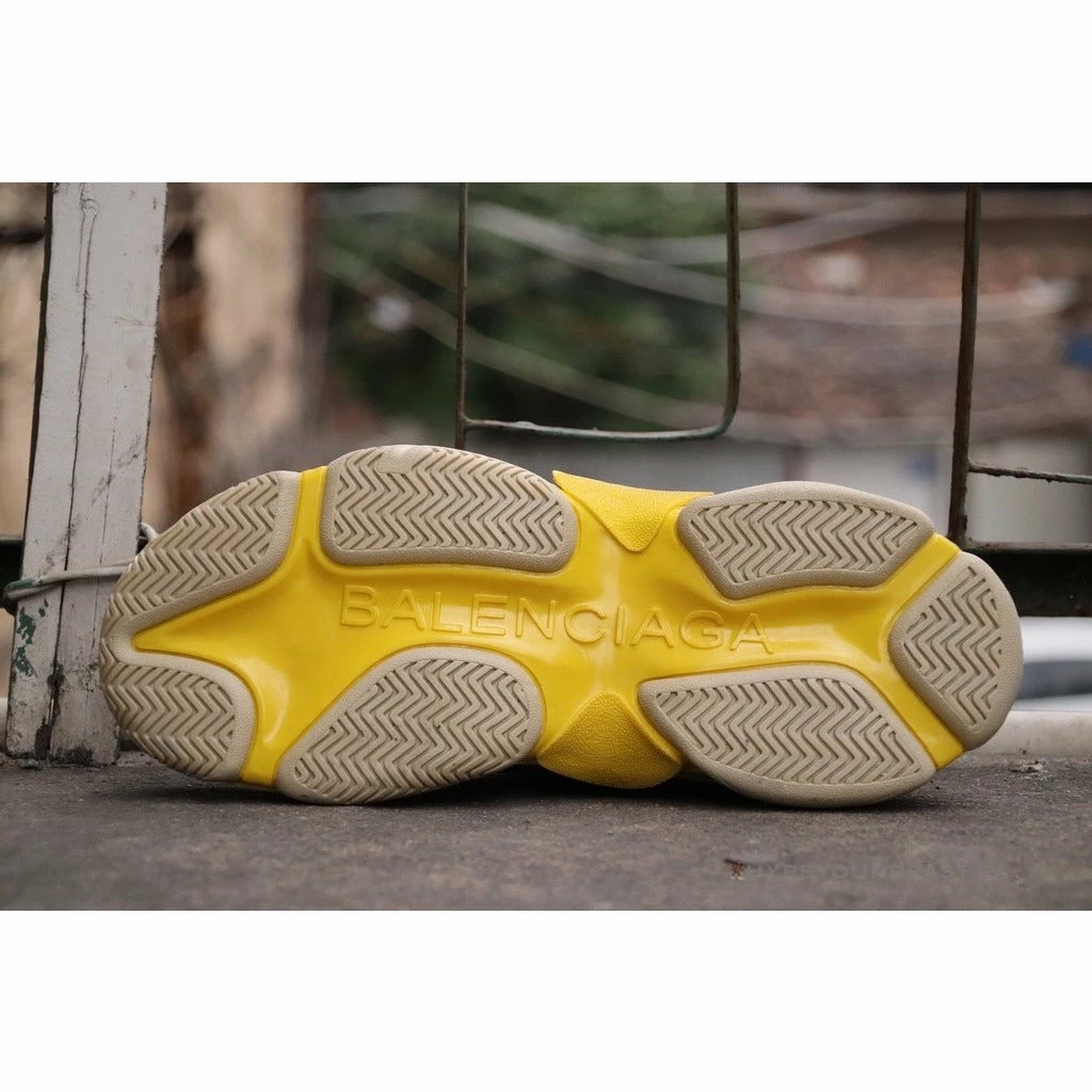 bcg triple s sneakers blue / yellow Ba*len*cia*ga