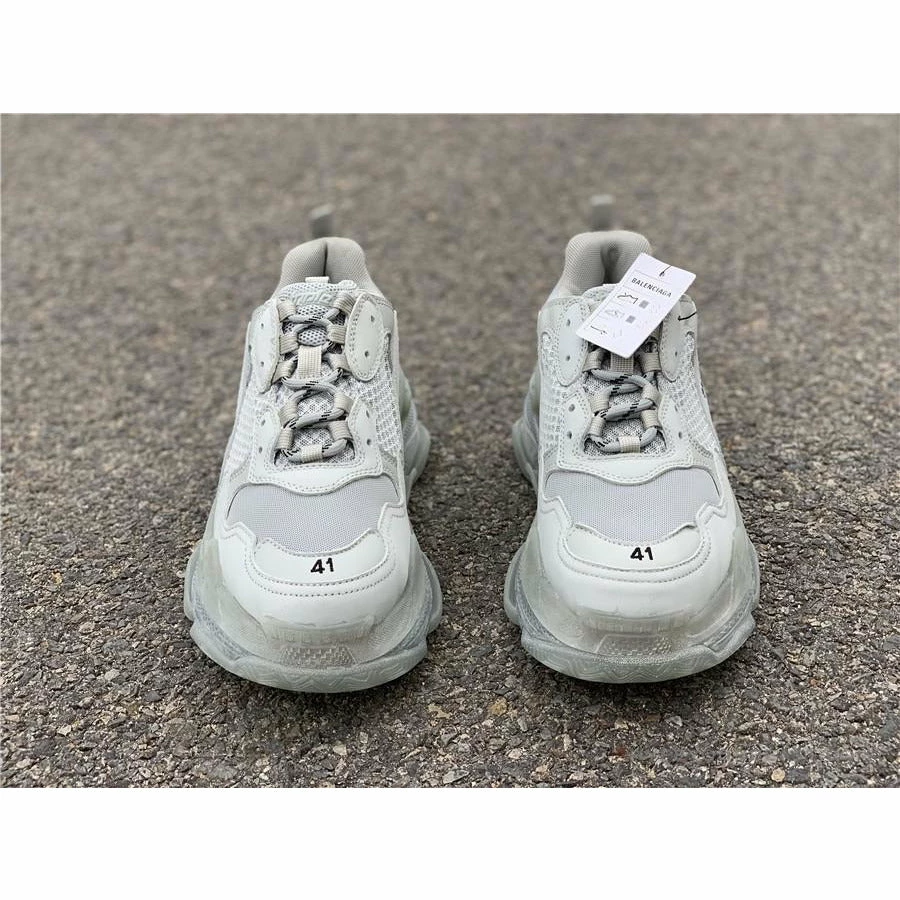 BCG Triple S Clear Sole Grey