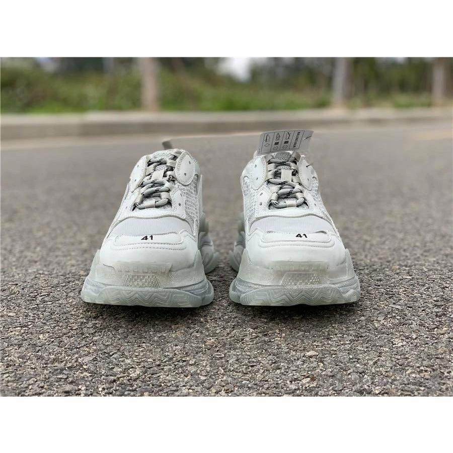 BCG Triple S Clear Sole Grey