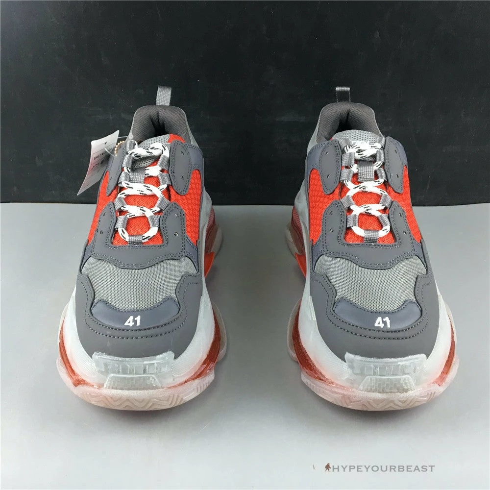 BCG Triple S Grey / Red