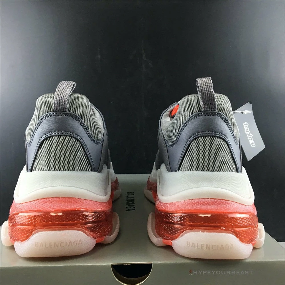 BCG Triple S Grey / Red