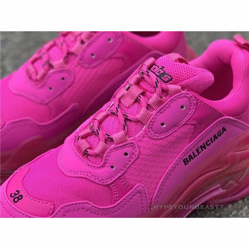 Ba*len*cia*ga bcg triple s sneakers pink