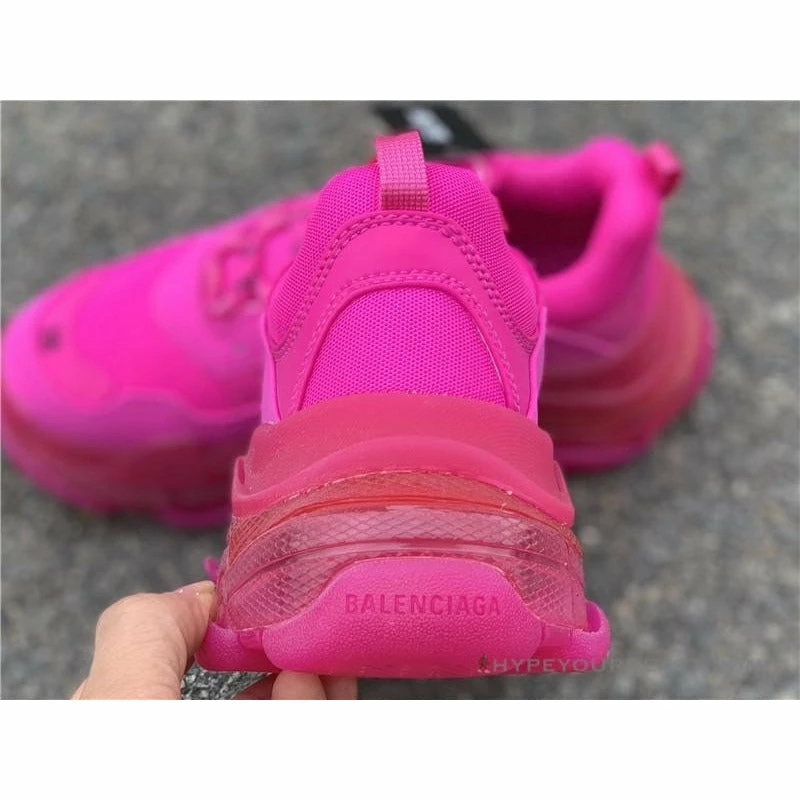 Ba*len*cia*ga bcg triple s sneakers pink