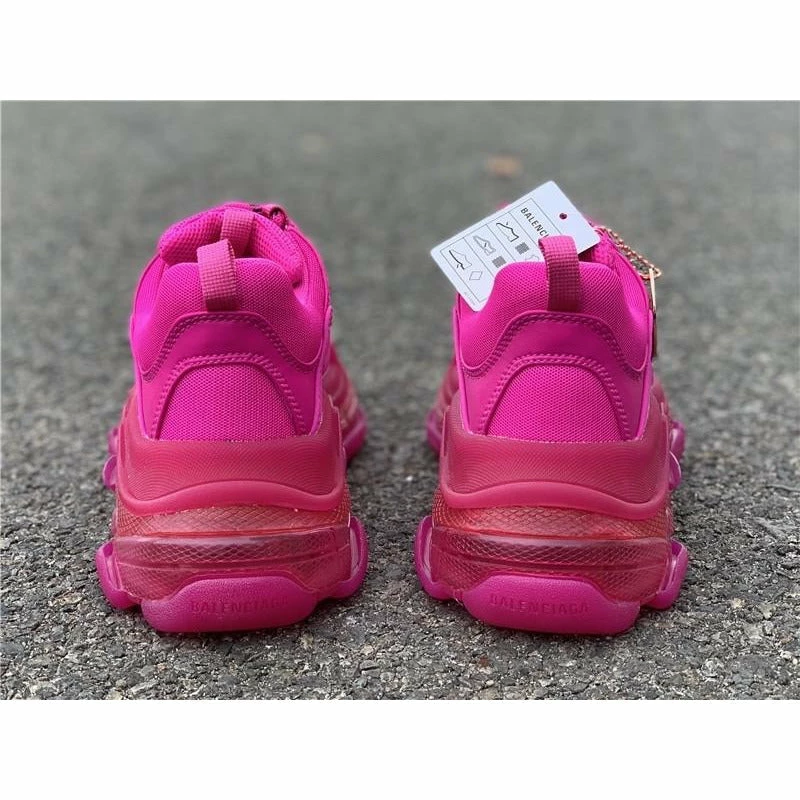 Ba*len*cia*ga bcg triple s sneakers pink