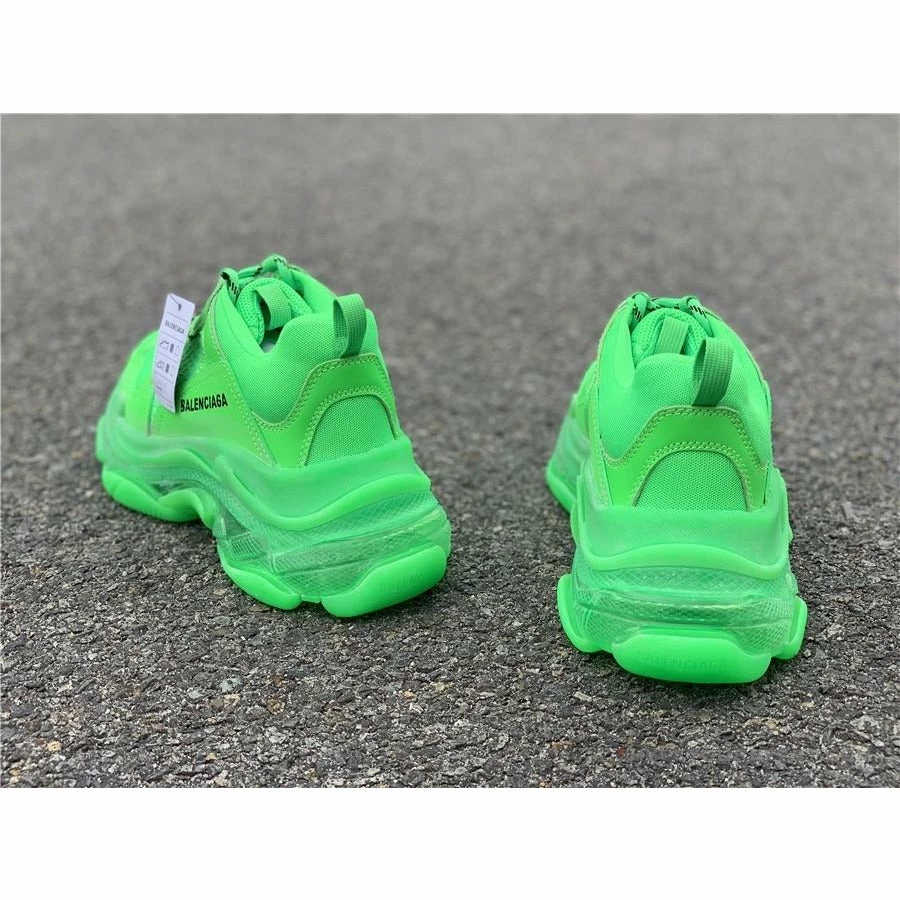Ba*len*cia*ga bcg triple s neon green