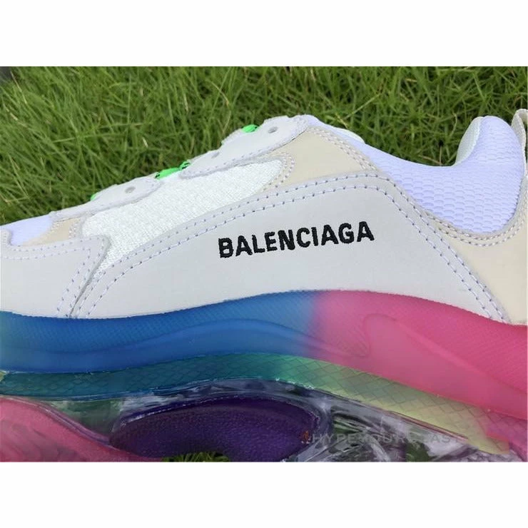 BCG Triple S Rainbow Sole