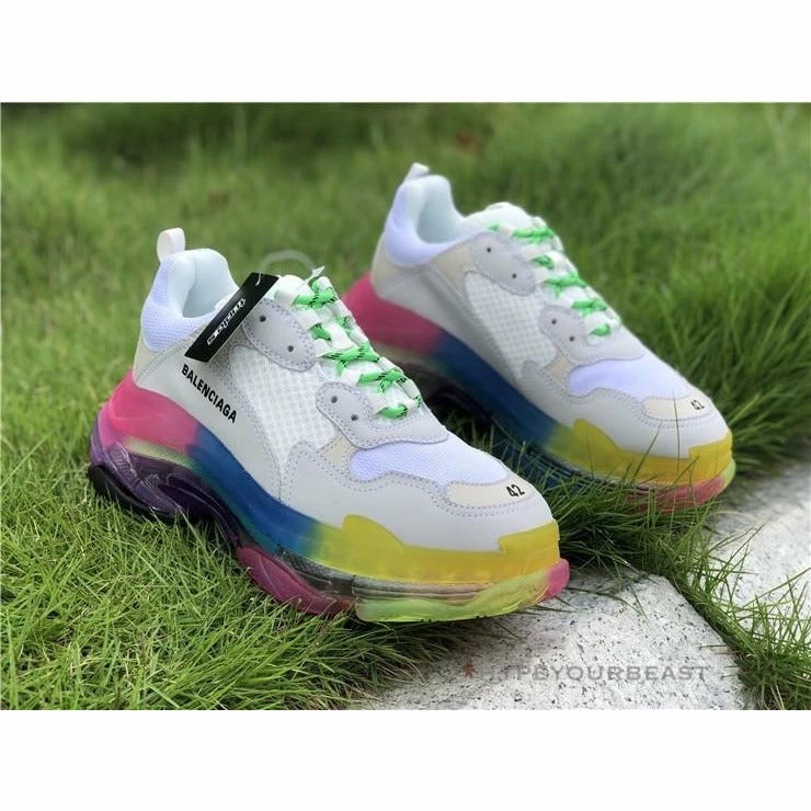 BCG Triple S Rainbow Sole