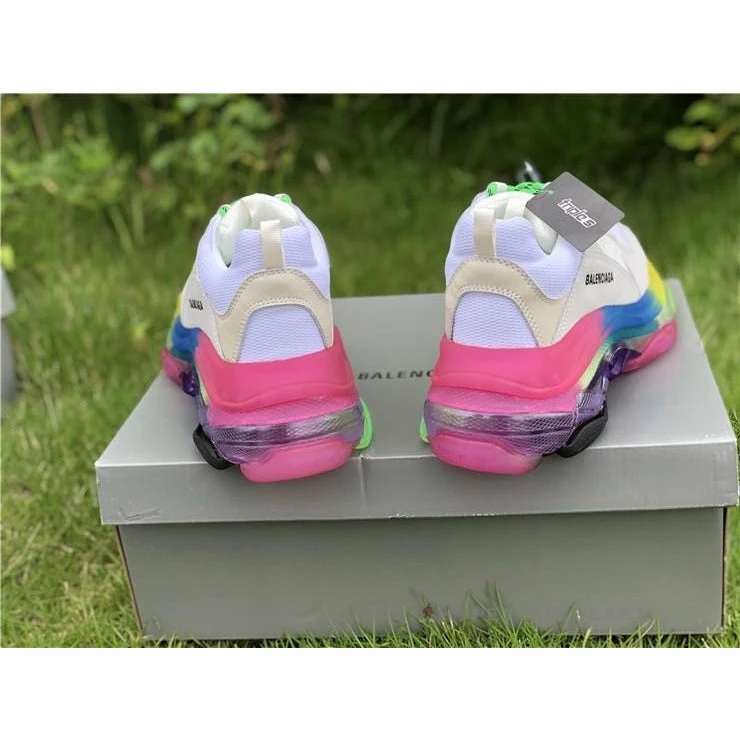 BCG Triple S Rainbow Sole