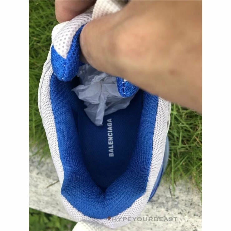 bcg triple s white / blue Ba*len*cia*ga
