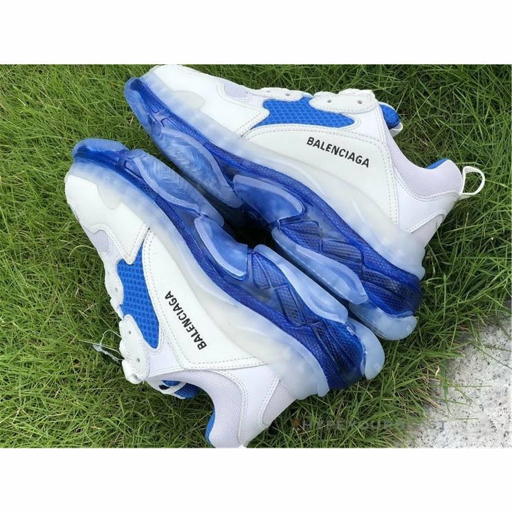 bcg triple s white / blue Ba*len*cia*ga