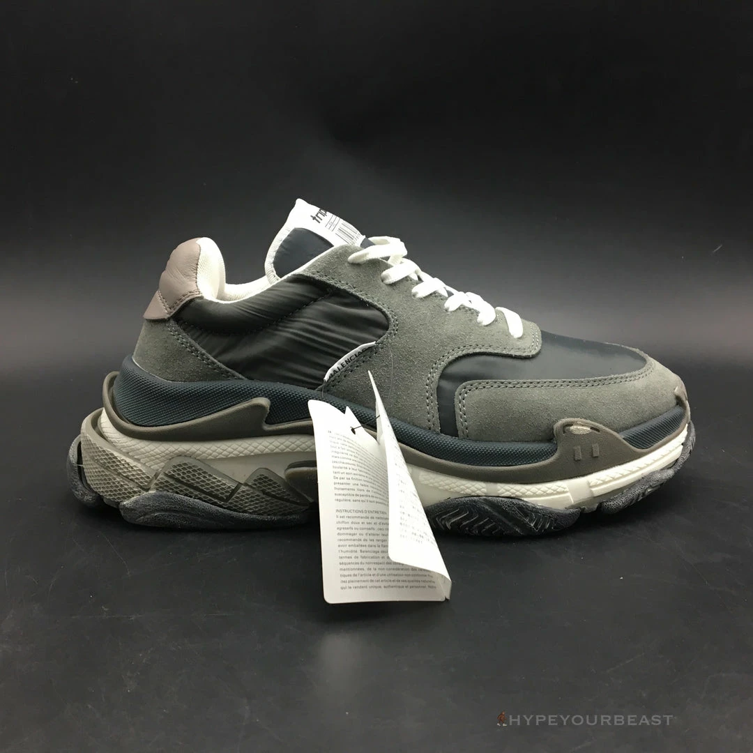 BCG Triple S Grey Suede
