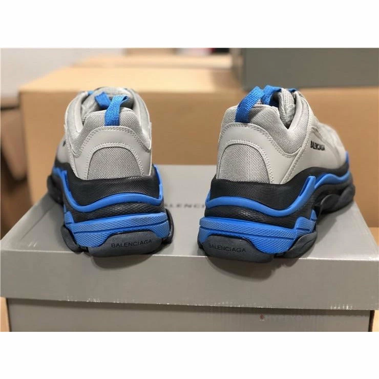 bcg triple s grey / blue Ba*len*cia*ga triple s