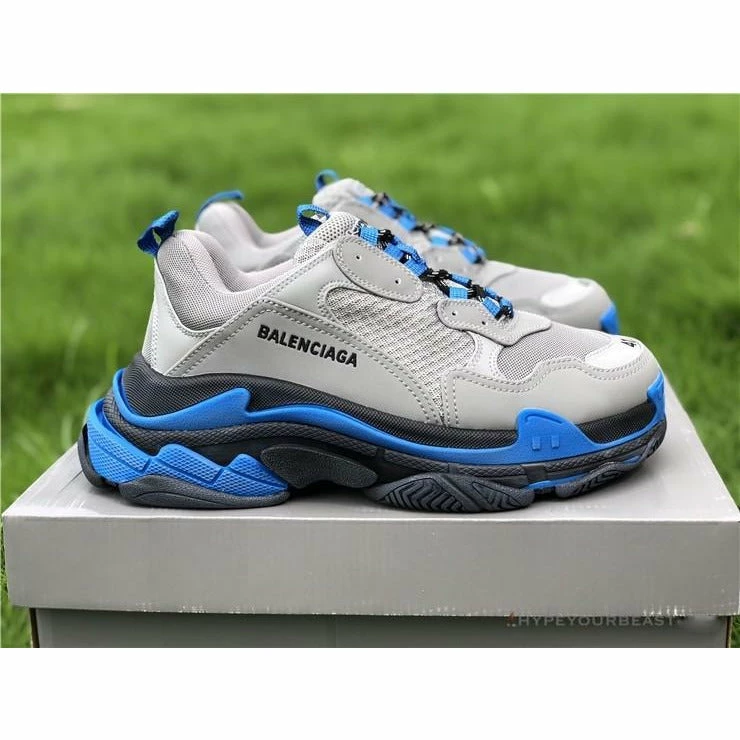 bcg triple s grey / blue Ba*len*cia*ga triple s