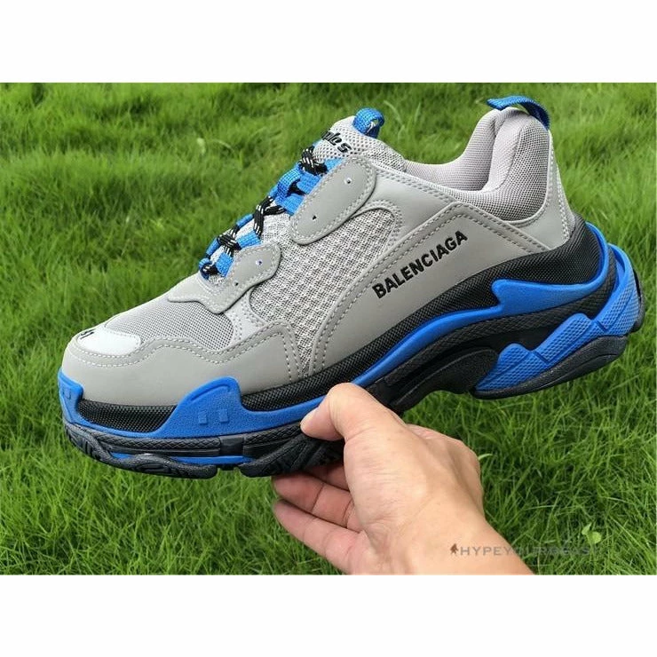 bcg triple s grey / blue Ba*len*cia*ga triple s