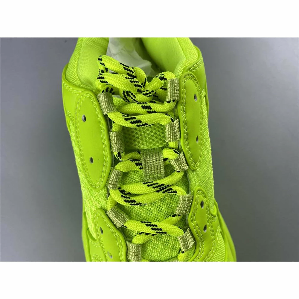 bcg triple s neon yellow Ba*len*cia*ga