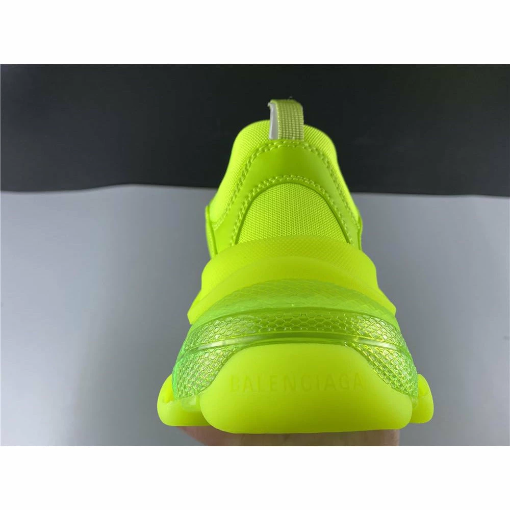 bcg triple s neon yellow Ba*len*cia*ga
