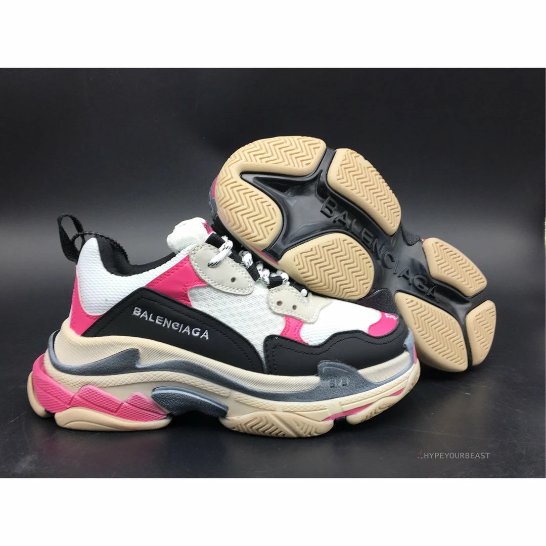 BCG Triple S Pink / Black