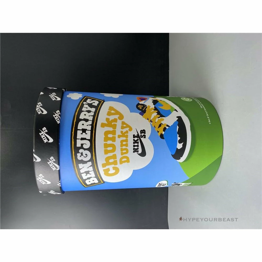 Nike SB Dunk Low Ben & Jerry’s Chunky Dunky (Includes Box Pictured)