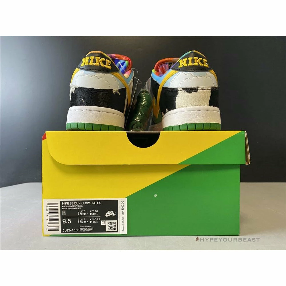 Nike SB Dunk Low Ben & Jerry’s Chunky Dunky (Includes Box Pictured)