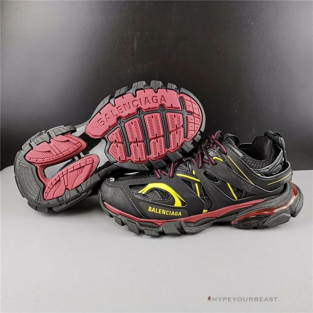 bcg track sneakers black bordeaux Ba*len*cia*ga