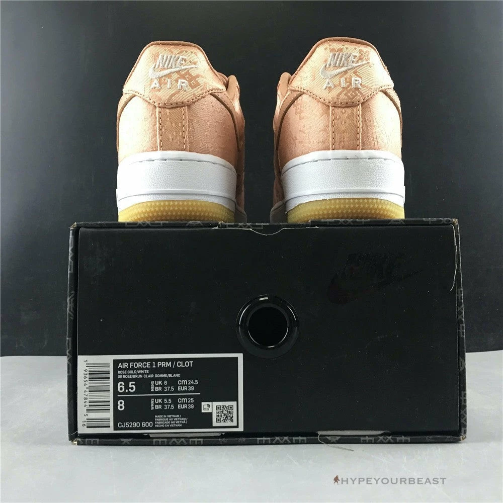 Nike Air Force 1 X Clot “Pink Silk”