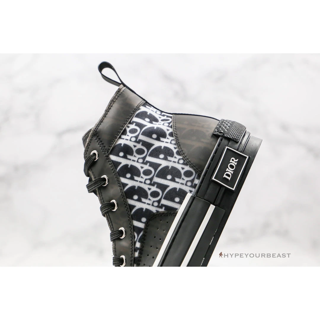 D*or b23 high top canvas oblique black
