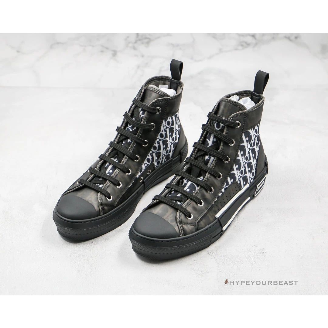 D*or b23 high top canvas oblique black