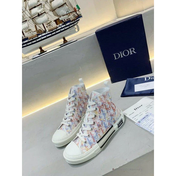 D*or b23 high top multicolor oblique