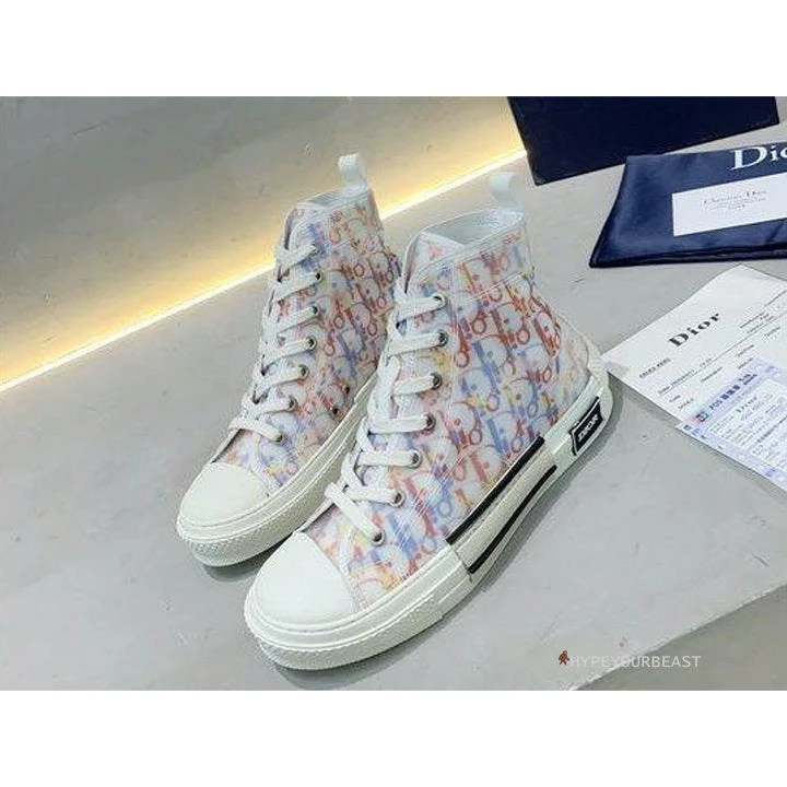 D*or b23 high top multicolor oblique