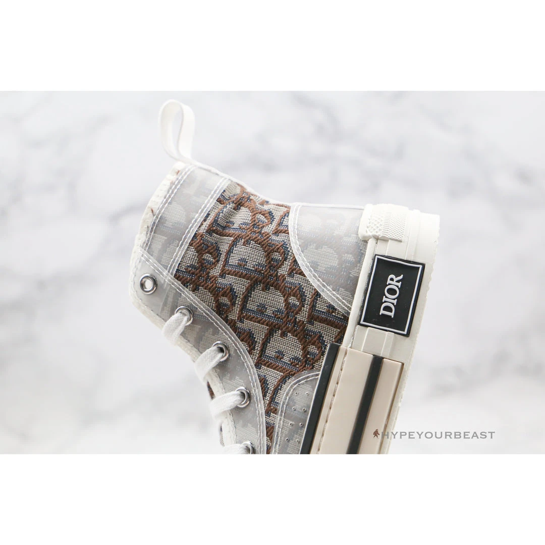 D*or high top white brown