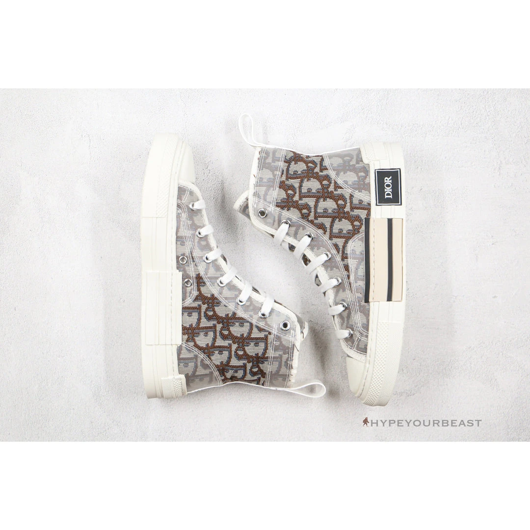 D*or high top white brown