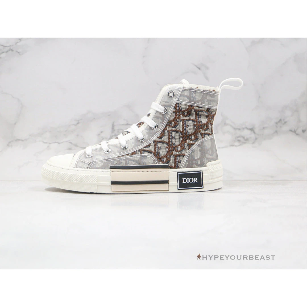 D*or high top white brown