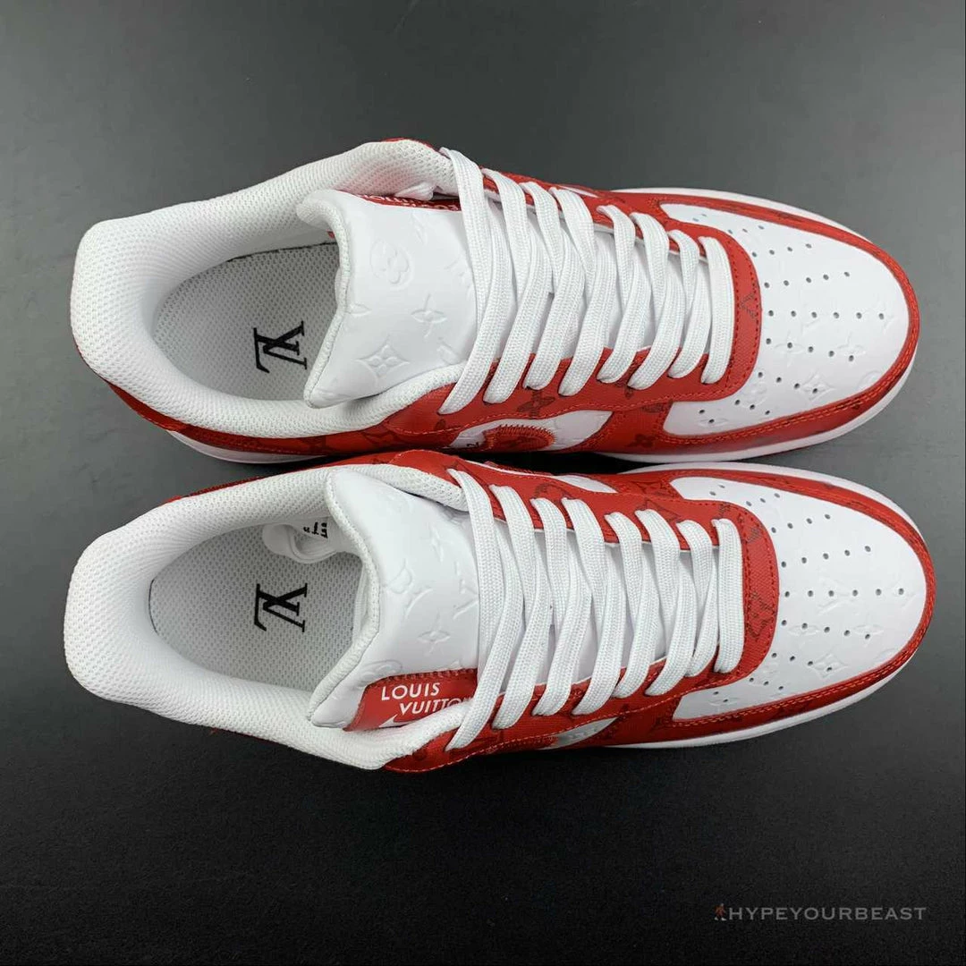 Nike Air Force 1 Low ‘LV Monogram Red Off-White’