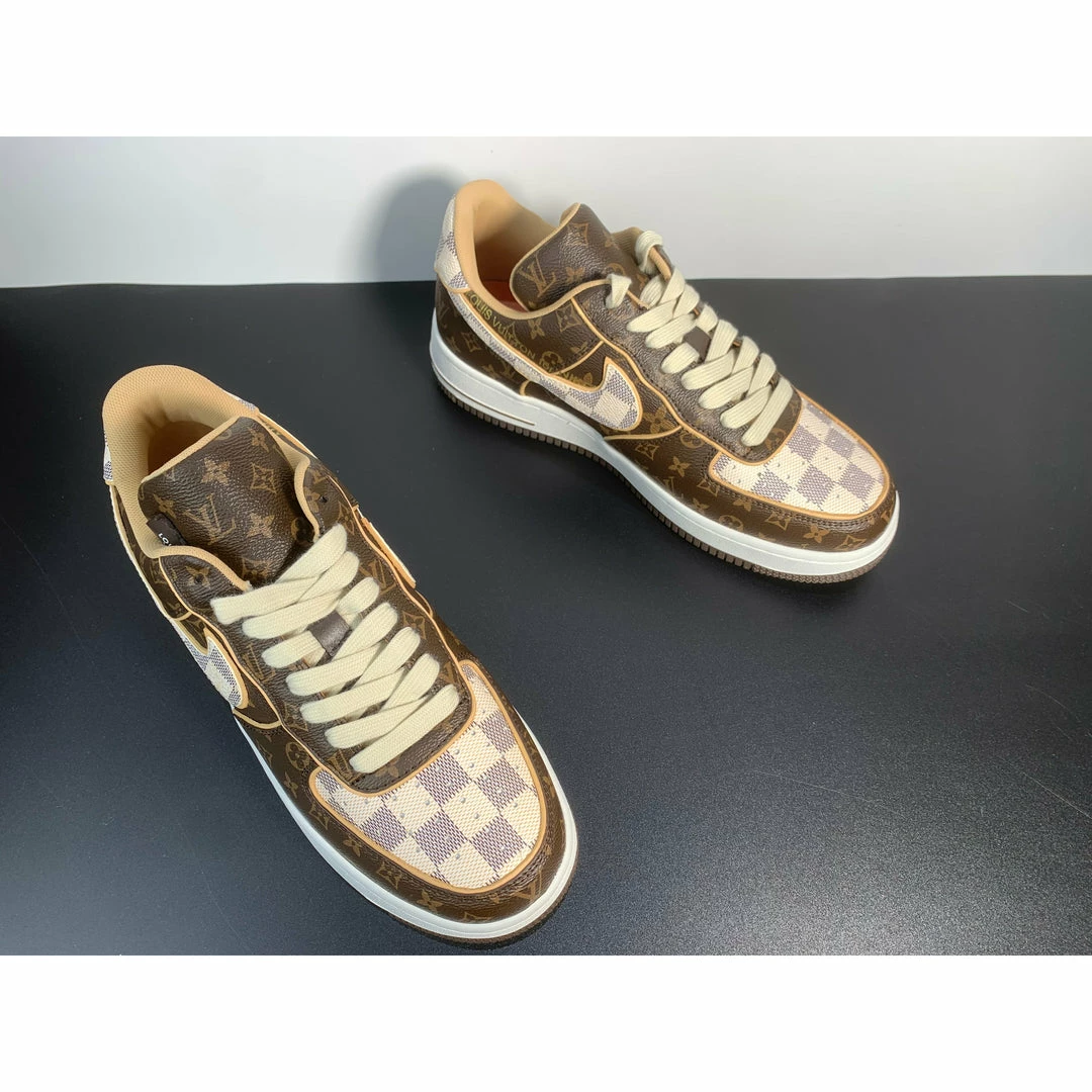 Nike Air Force 1 Low ‘LV Monogram Brown Off-White’