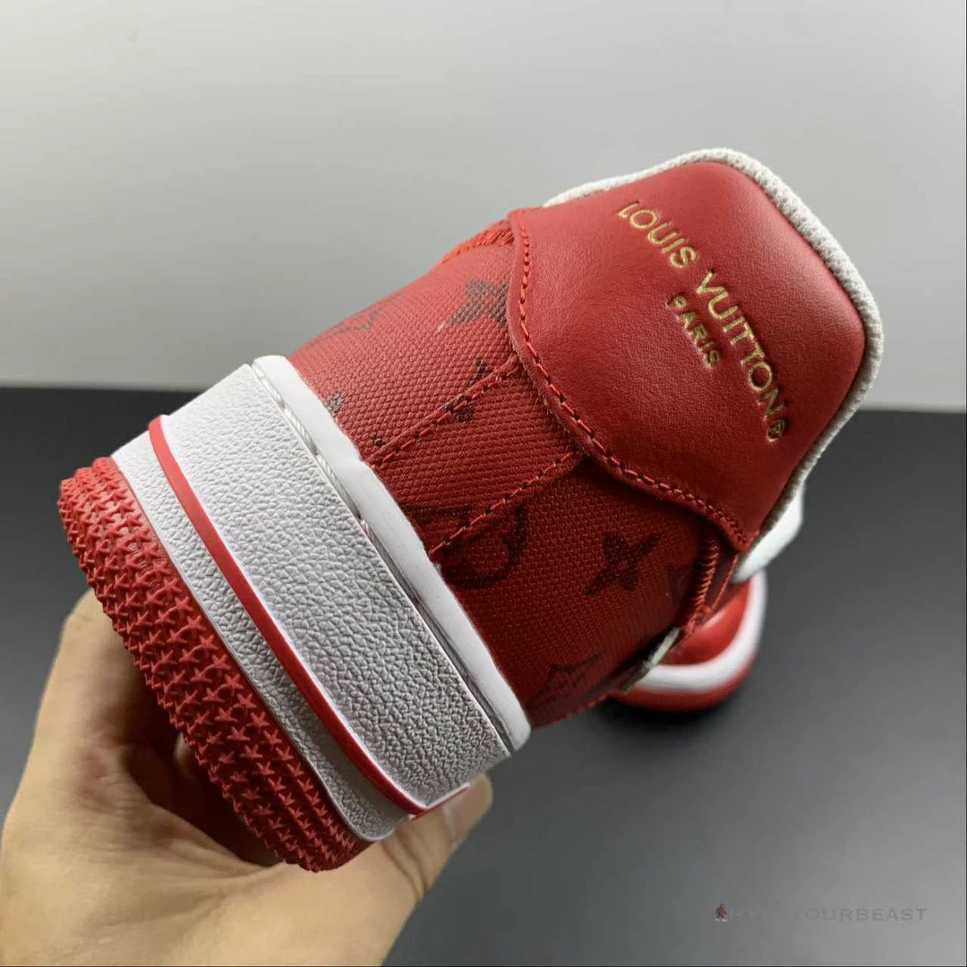 Nike Air Force 1 Low ‘LV Monogram Red Off-White’