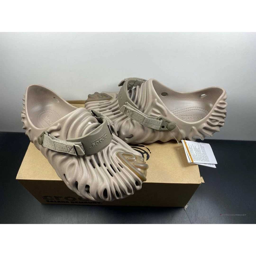 Crocs Pollex Clog By Salehe Bembury Menemsha Brown Slides