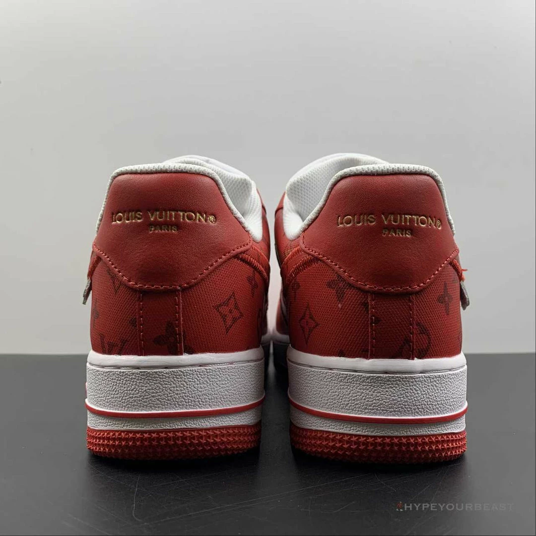 Nike Air Force 1 Low ‘LV Monogram Red Off-White’
