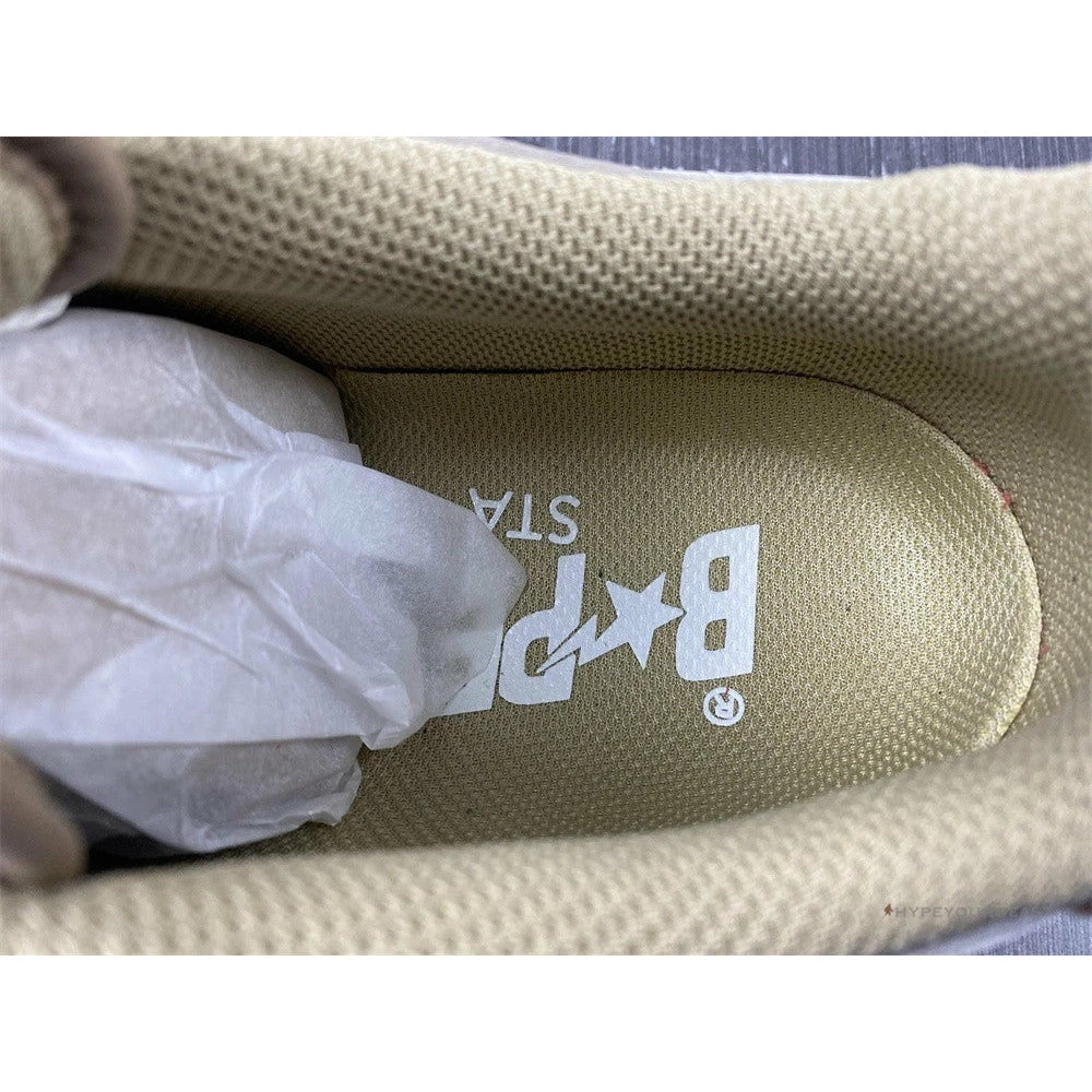 Bape Sta Low Top Sneakers ‘Brown Leather’