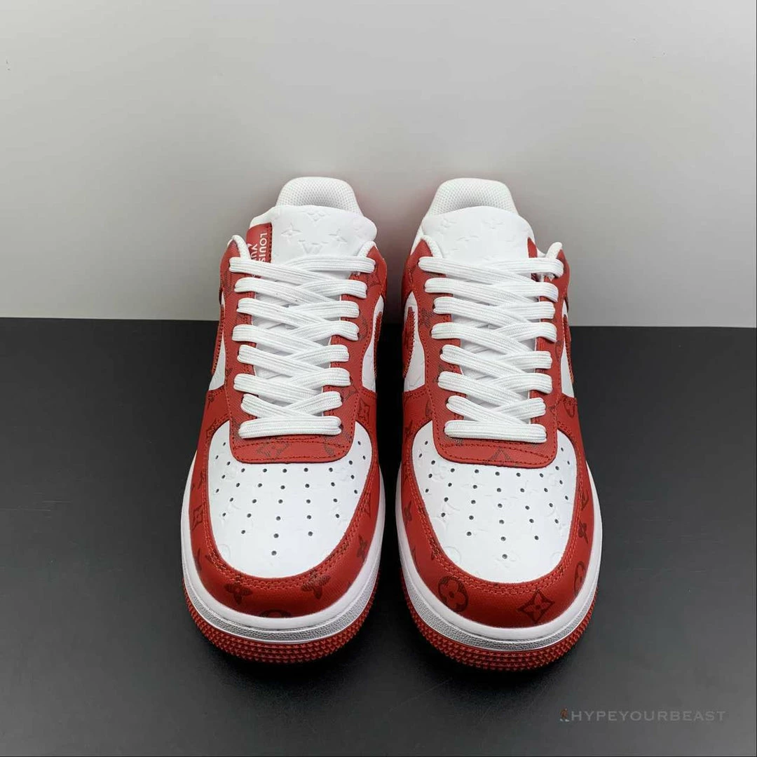 Nike Air Force 1 Low ‘LV Monogram Red Off-White’